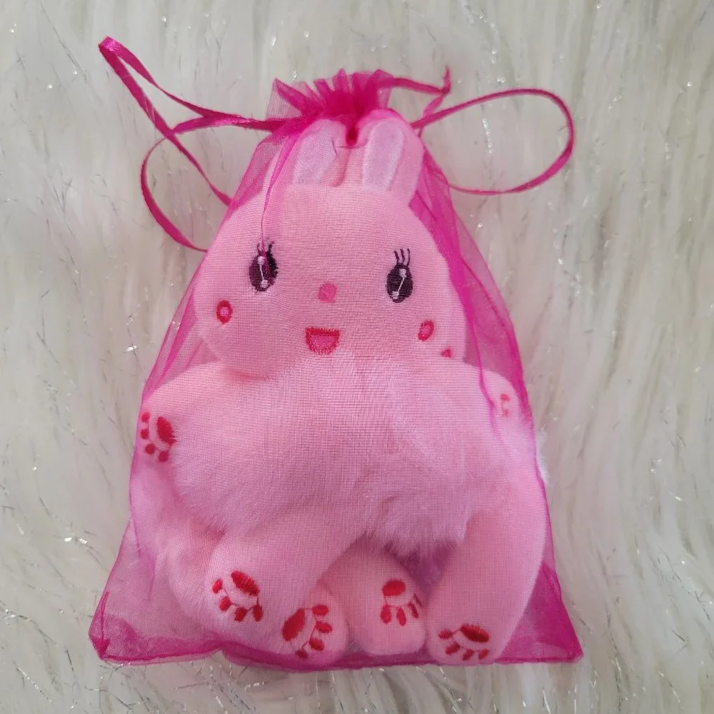 Set of 2 Plush Bunny Scrunchies